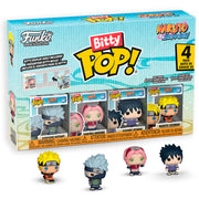 naruto - naruto team 7 4 pack 3cm - funko pop bitty