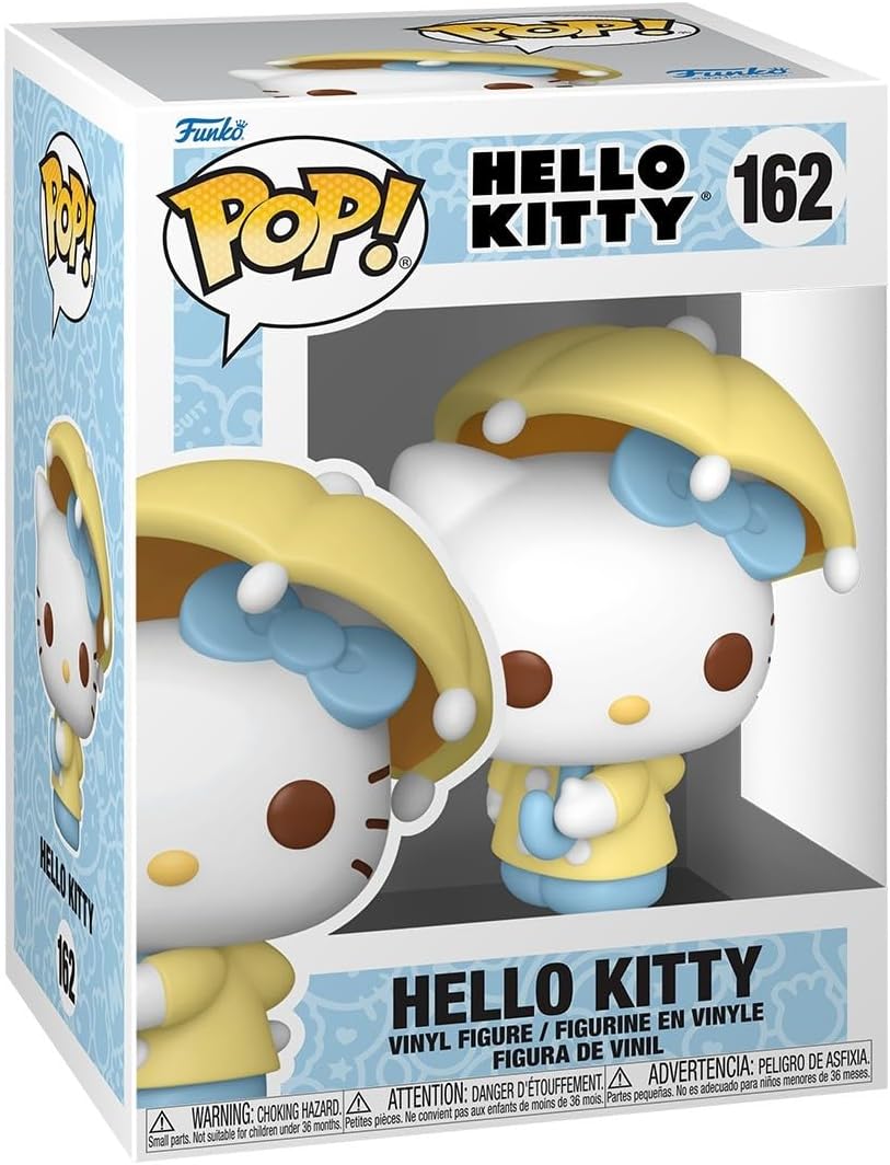 hello kitty: hello kitty w/umbrella 9cm - funko pop! 162