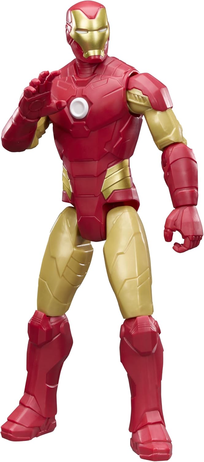 avengers personaggio 30cm titan hero - iron man articolato
