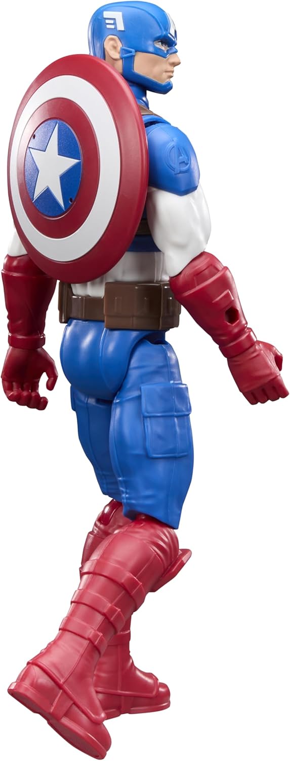 avengers personaggio 30cm titan hero - capitan america articolato