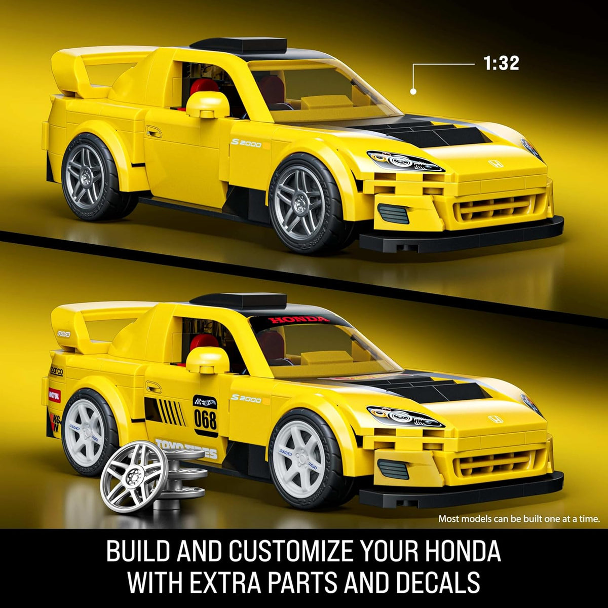 mattel brick shop hw honda s2000