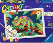 creart - serie d - camaleonte variopinto
