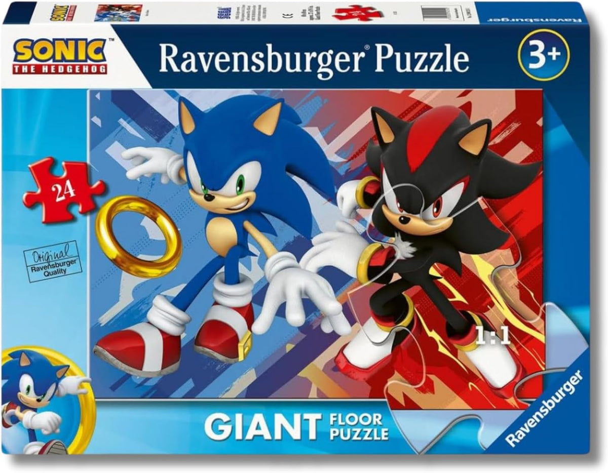sonic - puzzle 24 pezzi pavimento