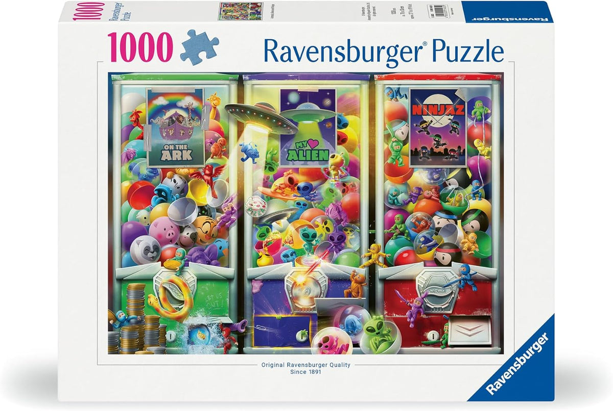 animali, alieni e ninja - puzzle 1000 pezzi