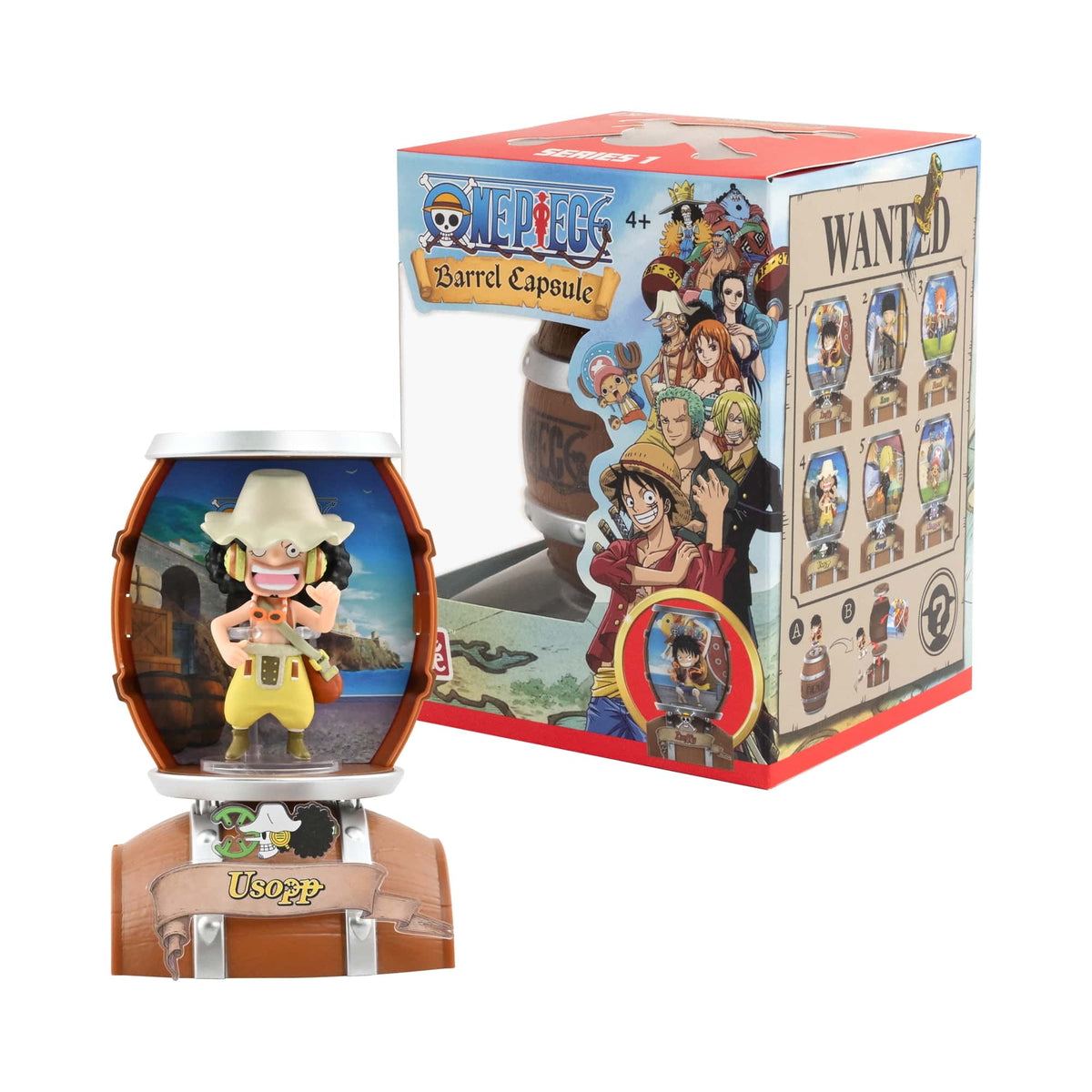 one piece - barrel capsule blind box - 1 personaggio assortito