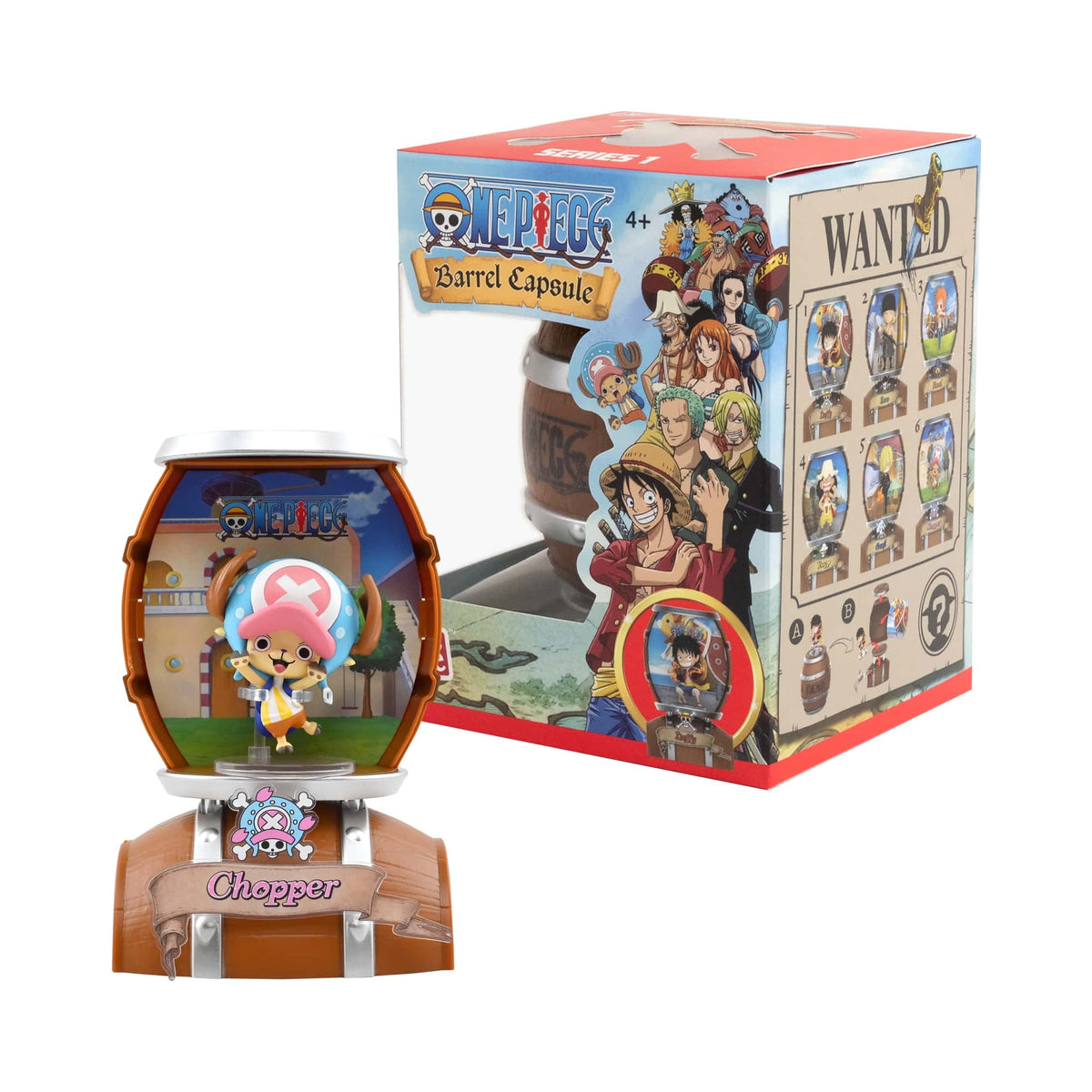 one piece - barrel capsule blind box - 1 personaggio assortito