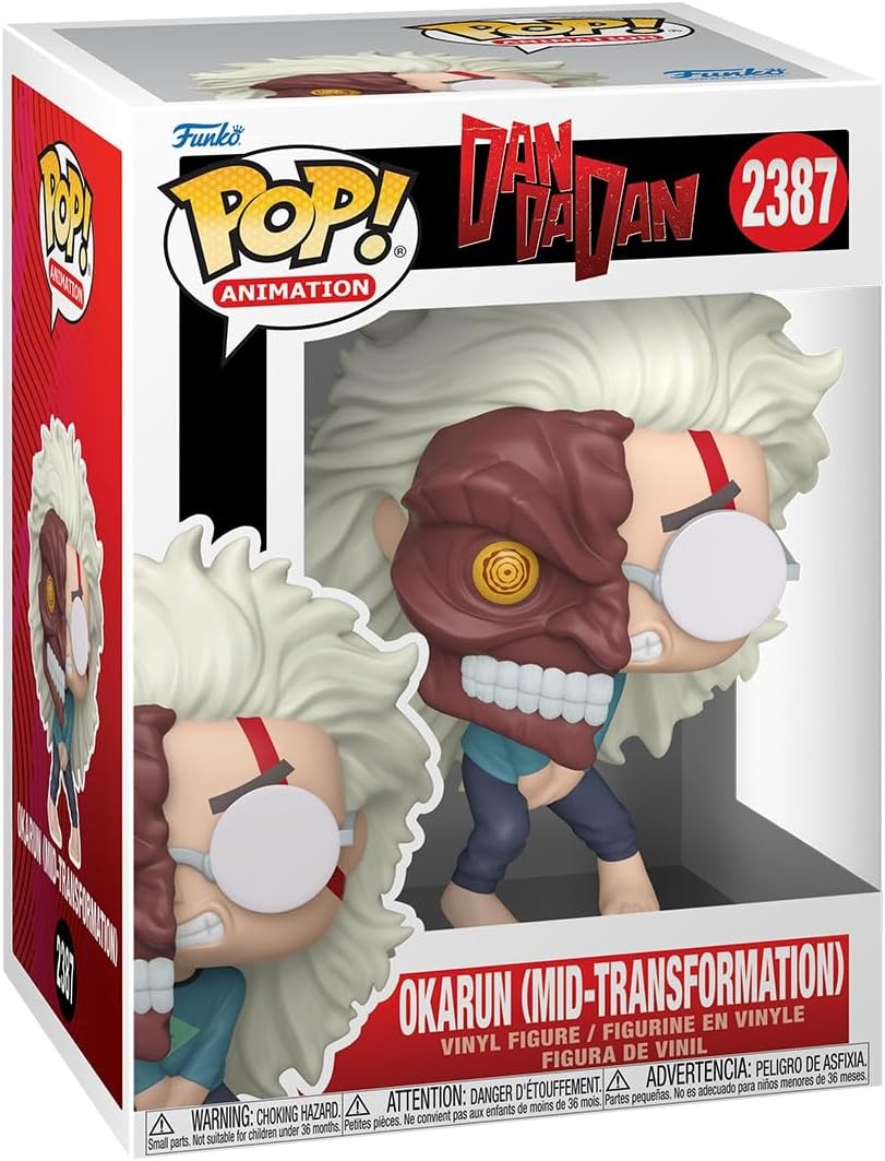 dandadan - okarun (mid-transformation) 9cm - funko pop! 2387