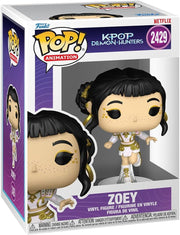 kpop demon hunters - zoey 9cm - funko pop! 2429
