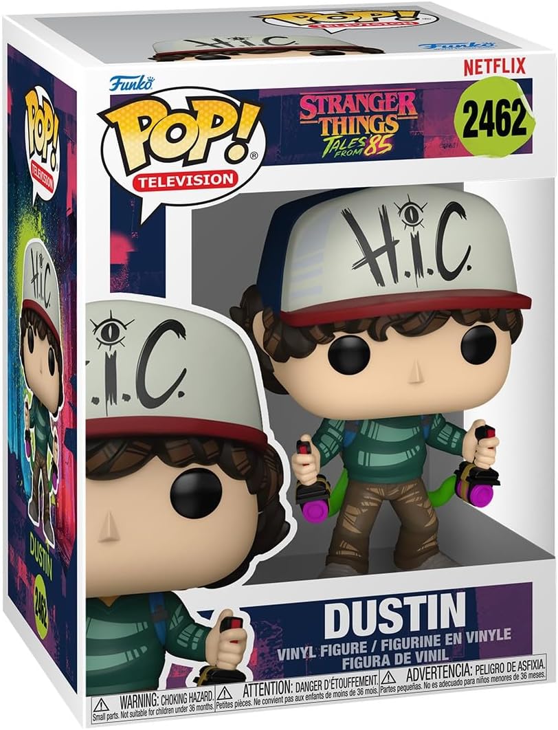 stranger things tales from '85 - dustin 9cm - funko pop! 2462