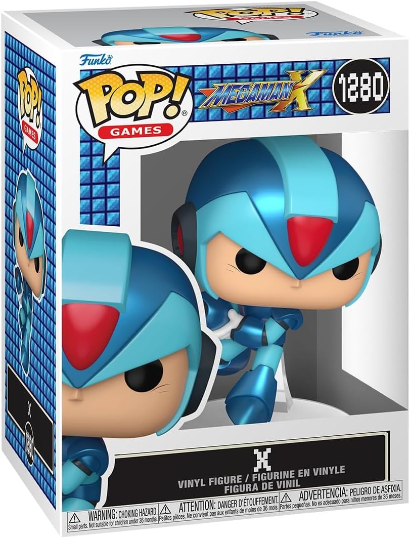 megaman x - x 9cm - funko pop! 1280
