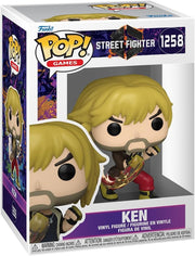 street fighter 6: ken 9 cm - funko pop! 1258