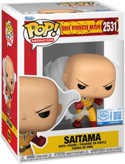 one punch-man: saitama (punching) 9 cm - funko pop! 2531