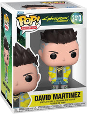 cyberpunk edgerunners: david 9 cm - funko pop! 2413