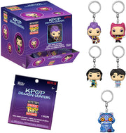 kpop demon hunters - mystery pop keychain