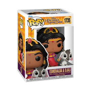 the hunchback of notre dame -  esmeralda & djali 9cm - funko pop! 1735