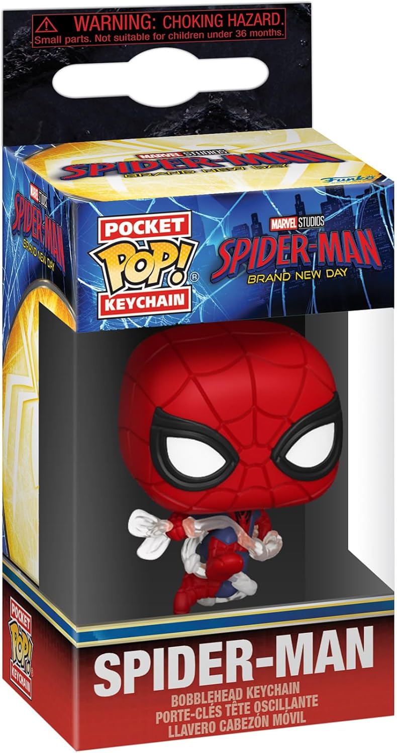 spider-man brand new day - funko pop! keychain
