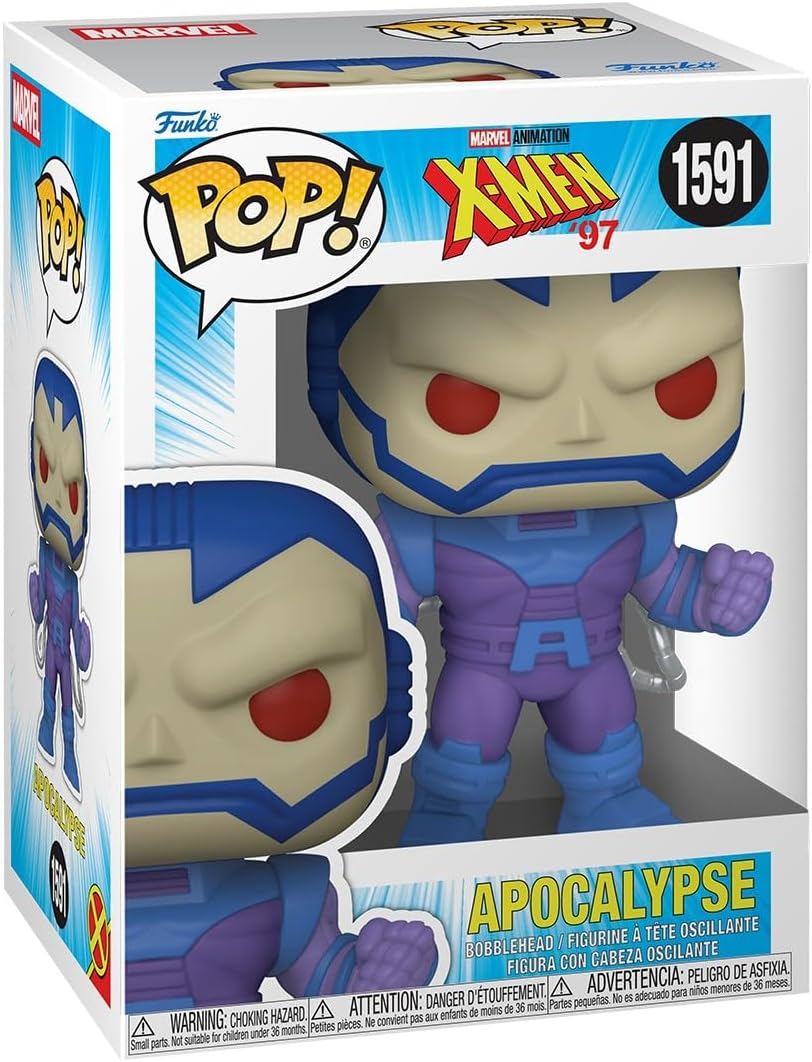 marvel x-men '97 - apocalypse 9cm - funko pop! 1591