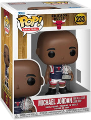 chicago bulls - michael jordan 1998 all star game mvp 9cm - funko pop! 233