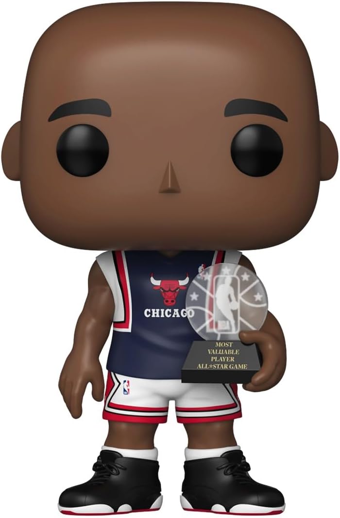 chicago bulls - michael jordan 1998 all star game mvp 9cm - funko pop! 233