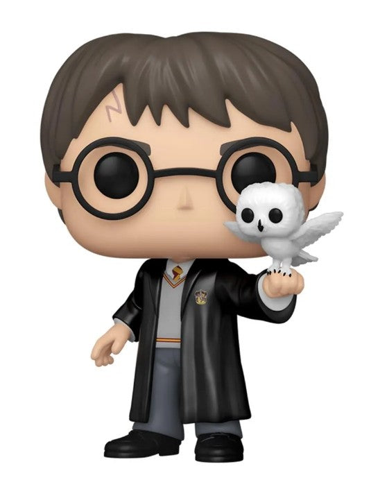 harry potter - harry with hedwig 9cm - funko pop! 197