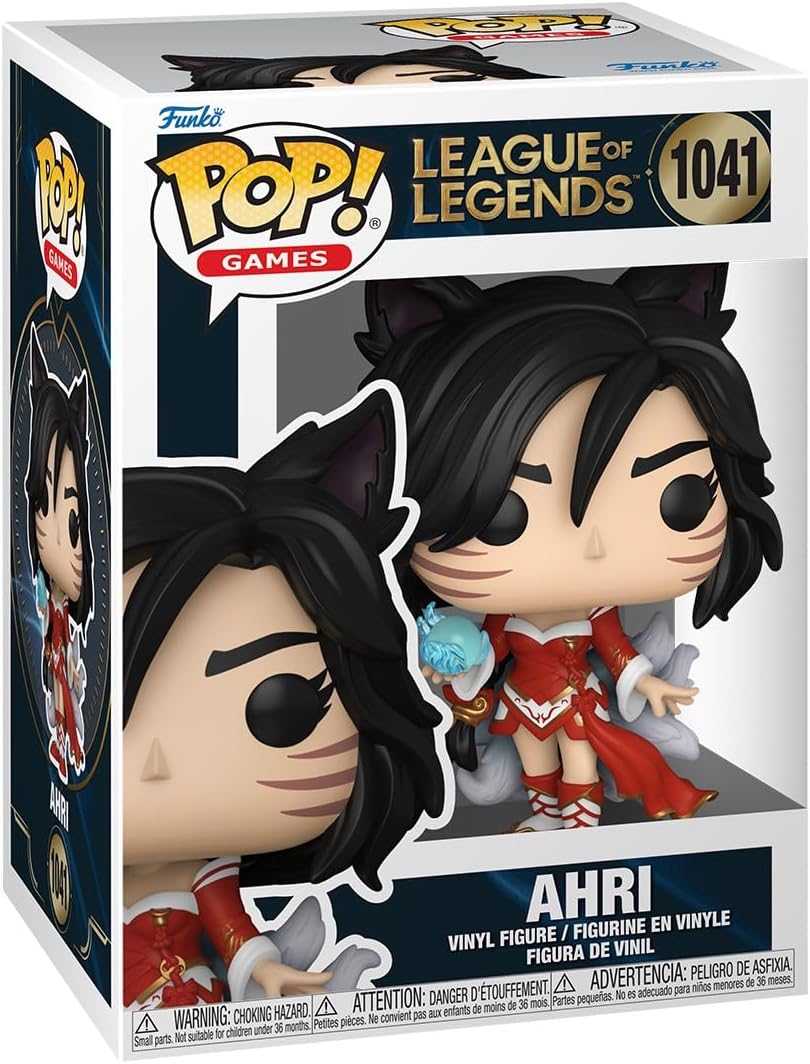 league of legends - ahri 9cm - funko pop! 1041