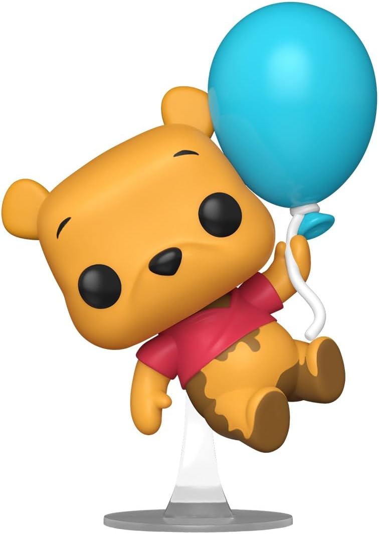 disney winnie the pooh - pooh with balloon 9cm - funko pop! 1681