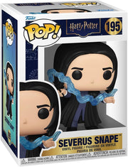 harry potter - severus snape con patronus 9cm - funko pop! 195