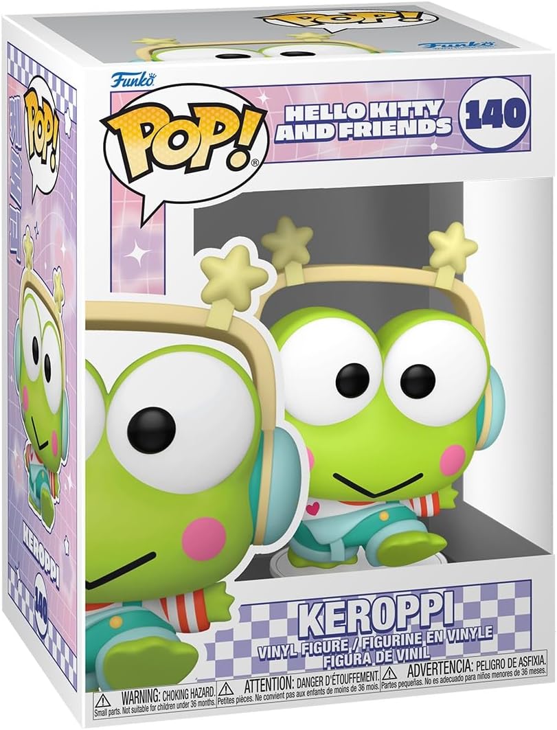 hello kitty - keroppi k-pop 9cm - funko pop! 140