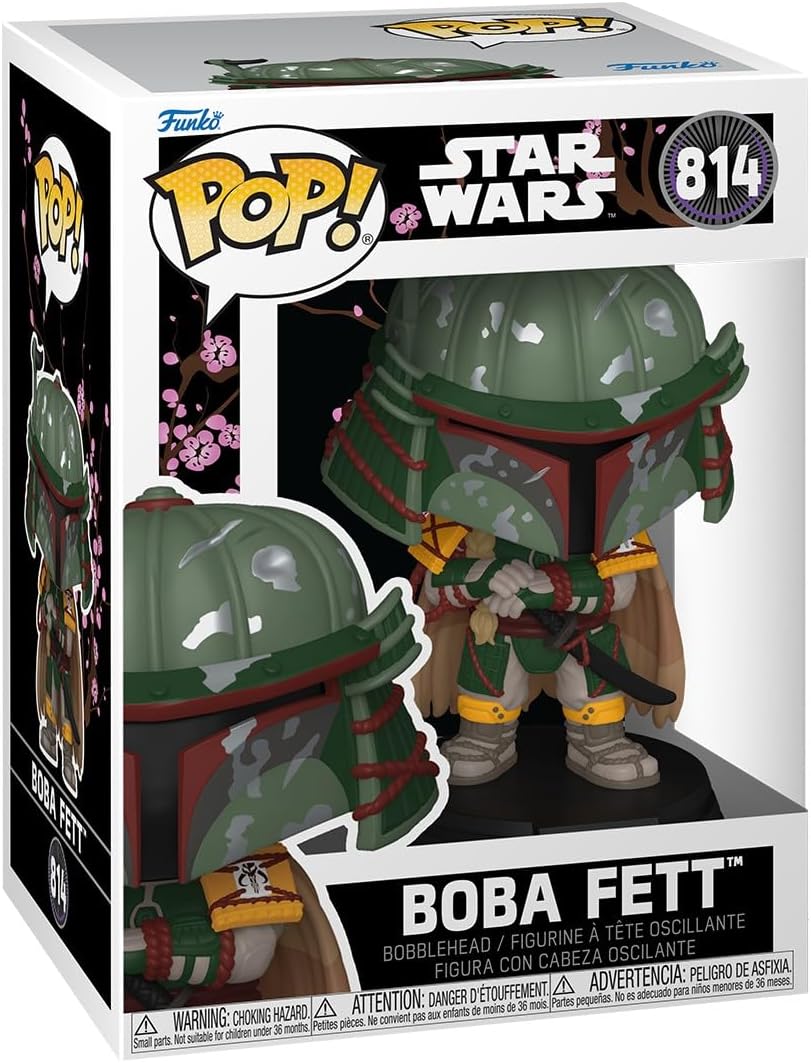 star wars impressions - boba fett 9cm - funko pop! 814