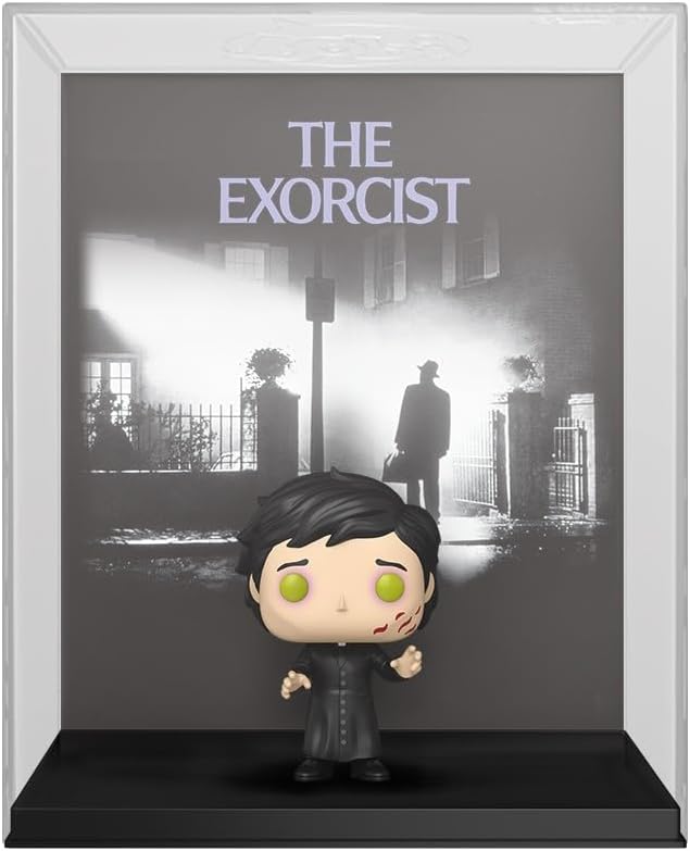 the exorcist - damien karras 9cm - funko pop! 22 vhs cover