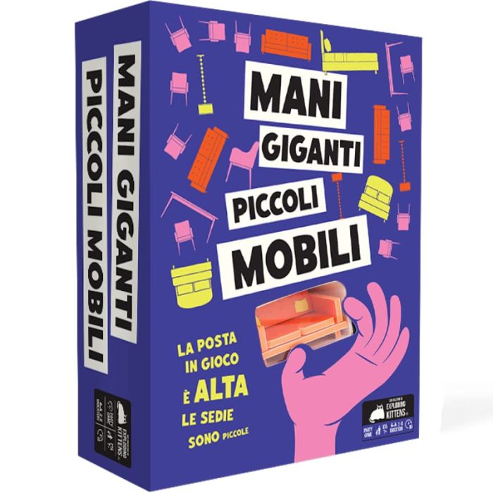 mani giganti piccoli mobili