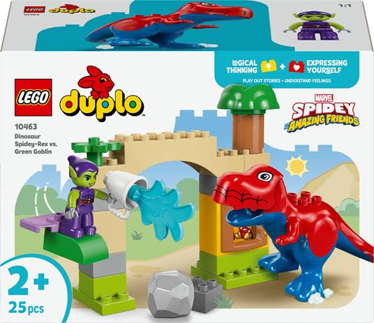 10463 - dinosauro spidey-rex vs. goblin