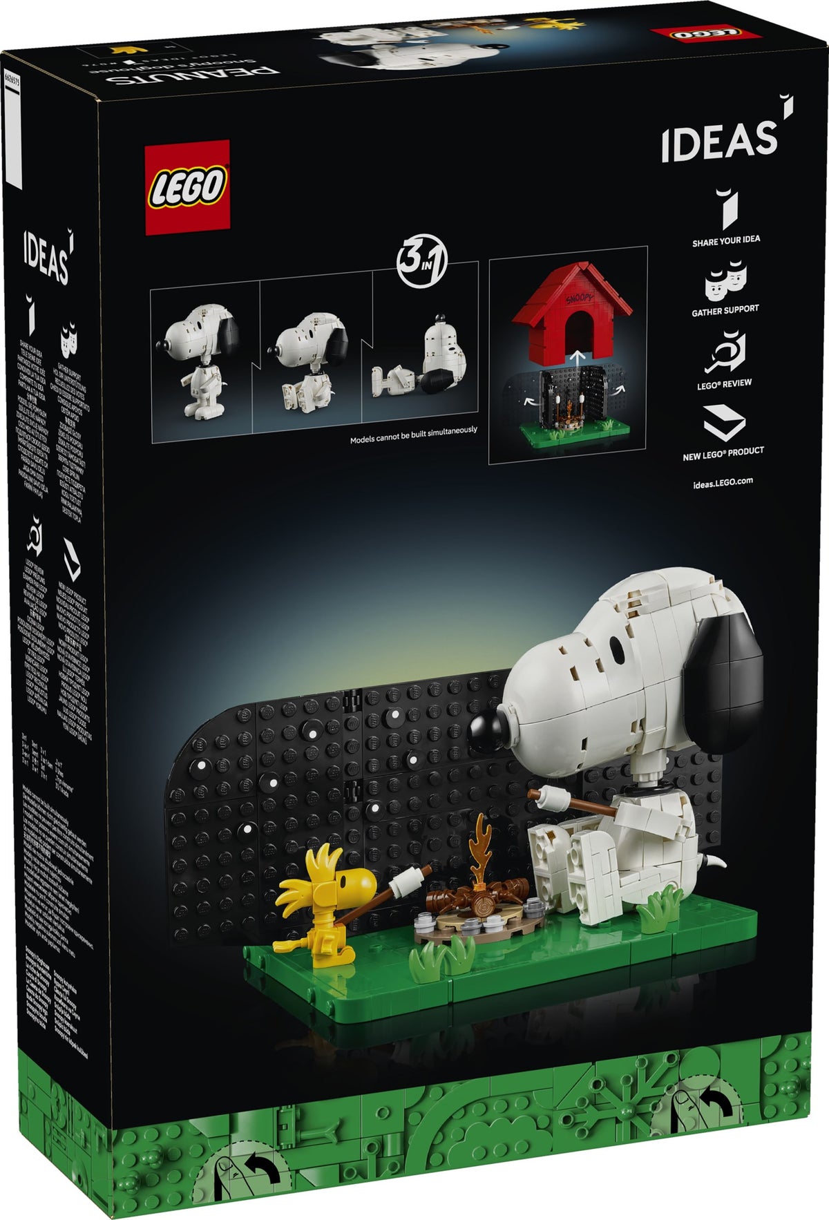 21368 - peanuts: la cuccia di snoopy