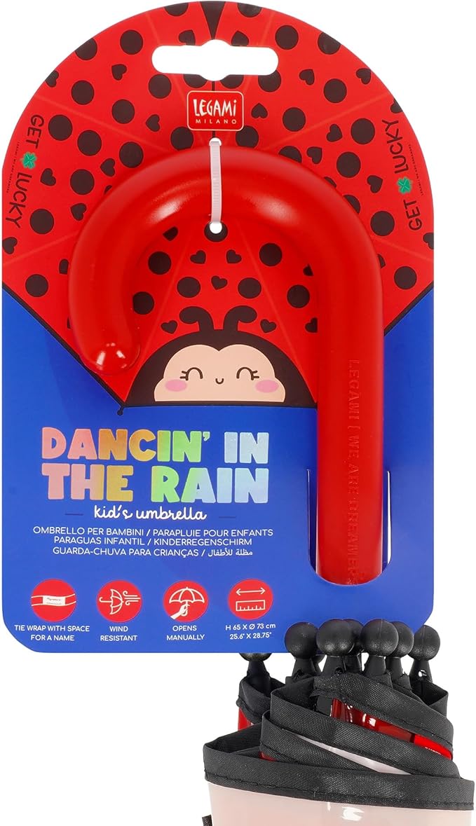 ombrello dancin' in the rain - ladybug