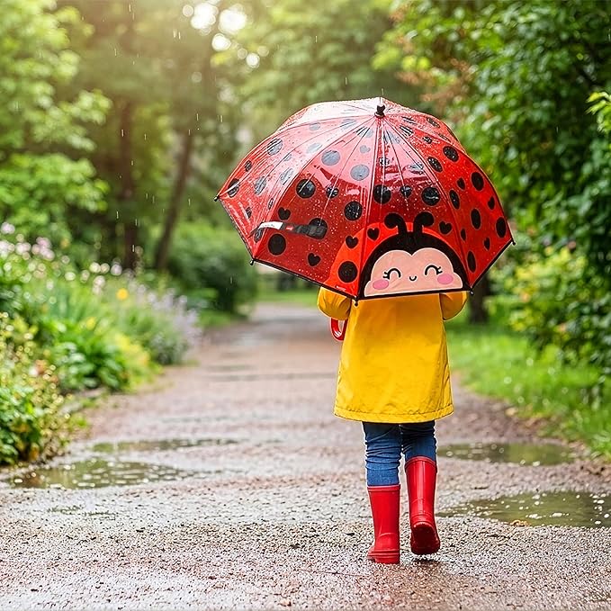 ombrello dancin' in the rain - ladybug