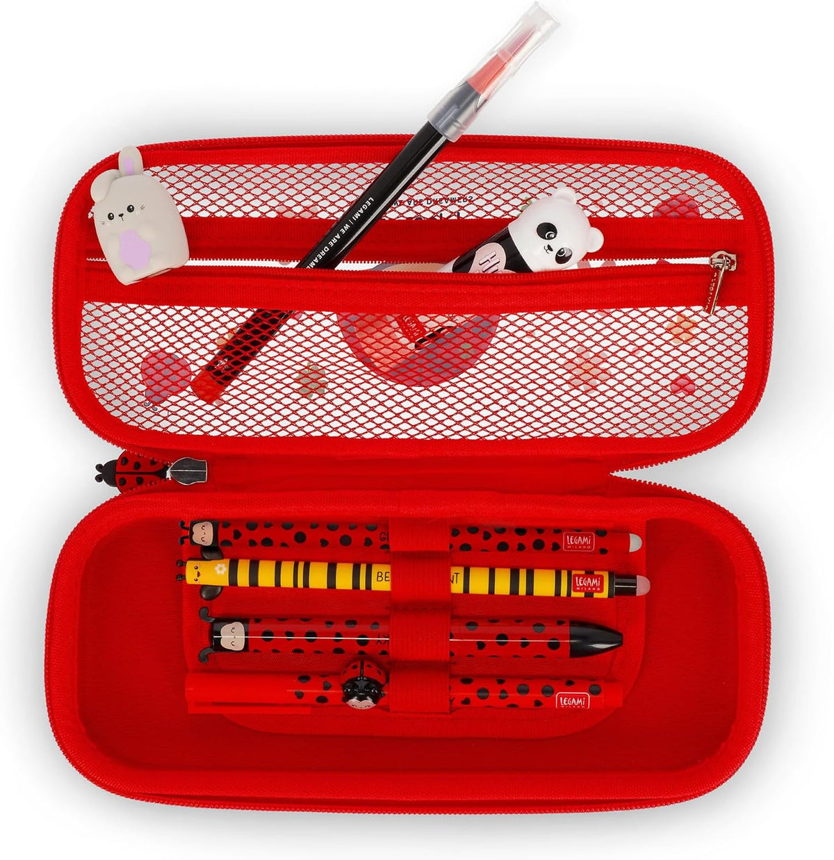 wonder-wow - astuccio due scomparti - ladybug