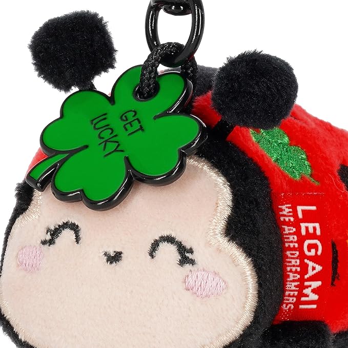 portachiavi tiny super soft! - ladybug
