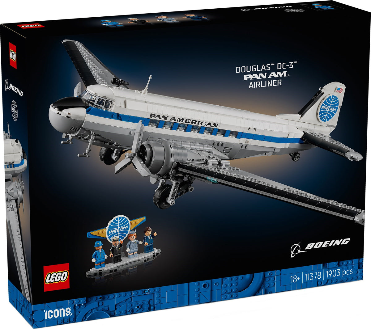 11378 - aereo di linea douglas™ dc-3™ pan am®