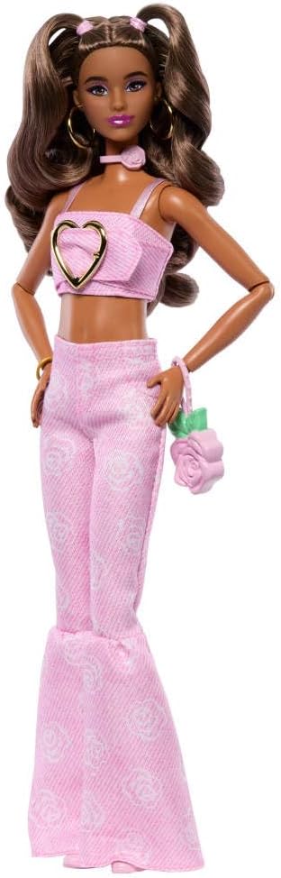 barbie - deluxe style n.12 - jeans rosa