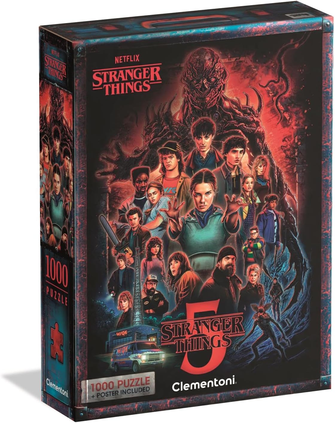 stranger things season 5 - puzzle 1000 pezzi