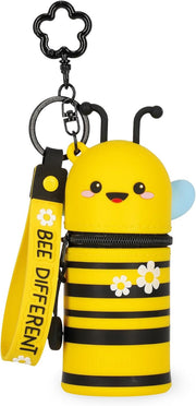 mini kawaii - portamonete con portachiavi - bee