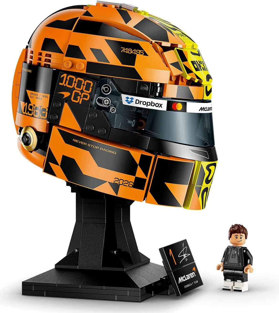 43023 - casco di lando norris scuderia mclaren mastercard