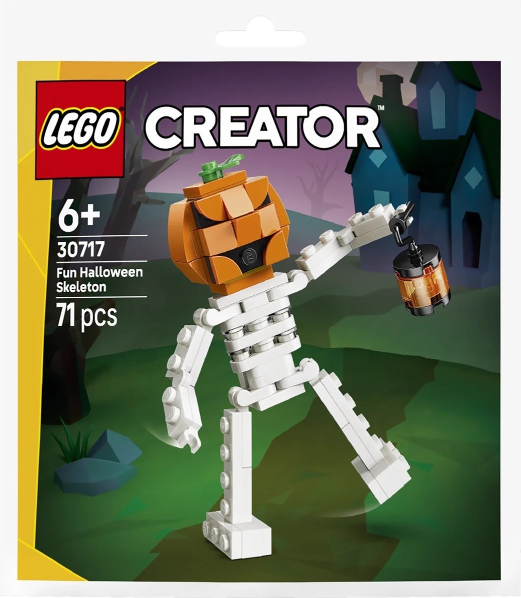 LEGO Creator 30717 divertente scheletro di halloween