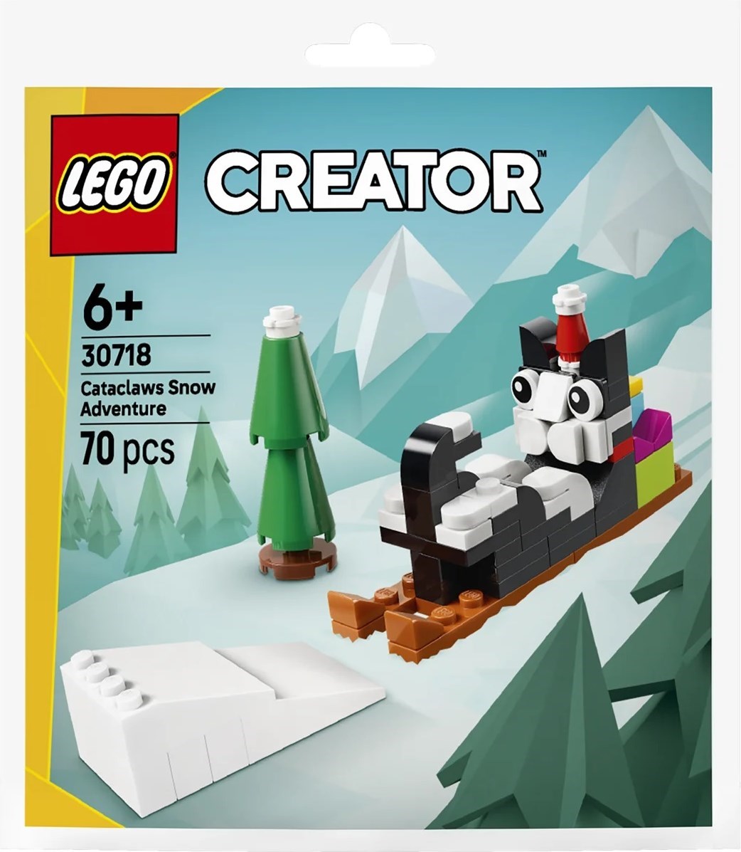LEGO Creator 30718 avventura sulla neve di claus il gatto