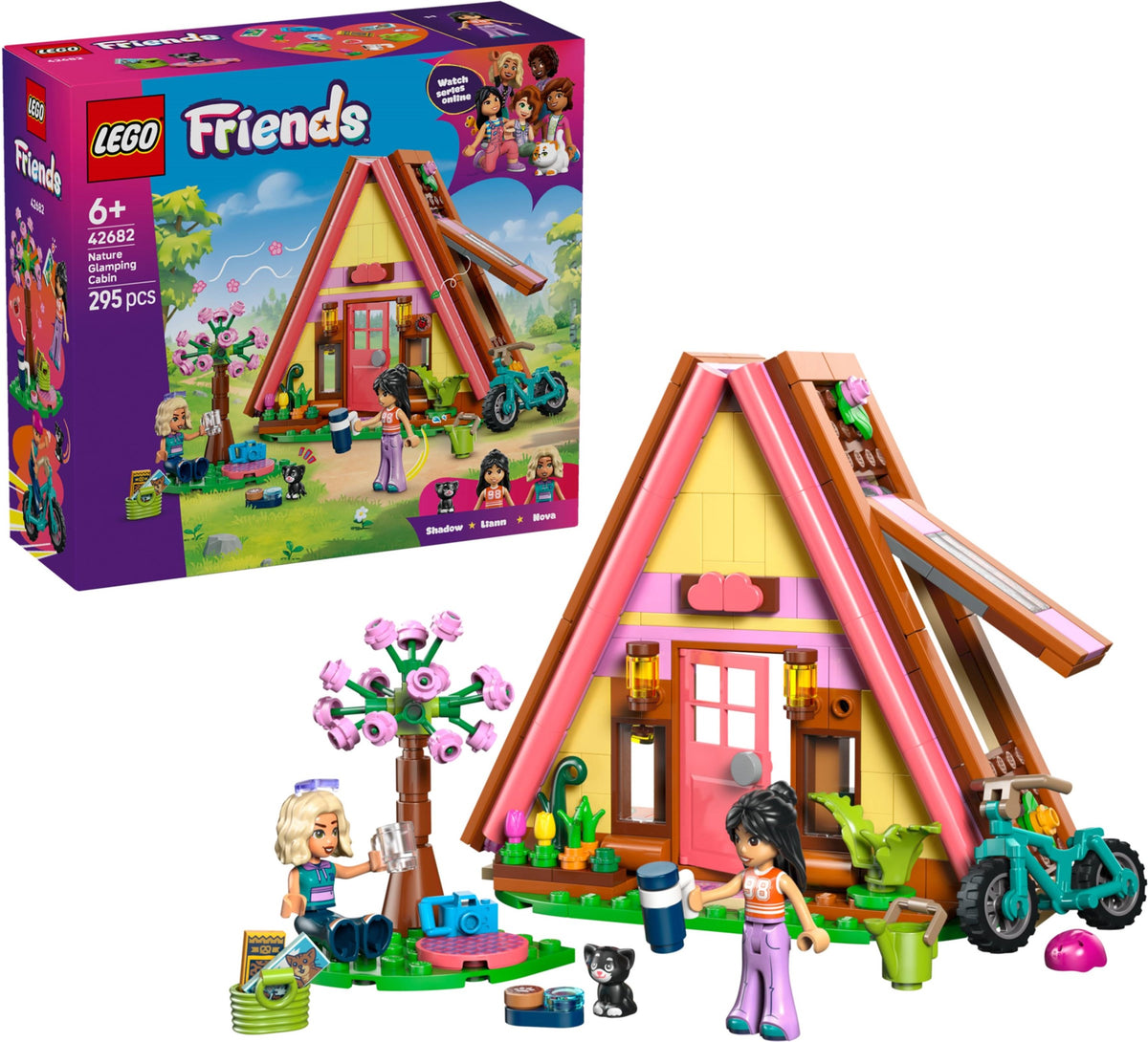 LEGO Friends 42682 cabina glamping nella natura