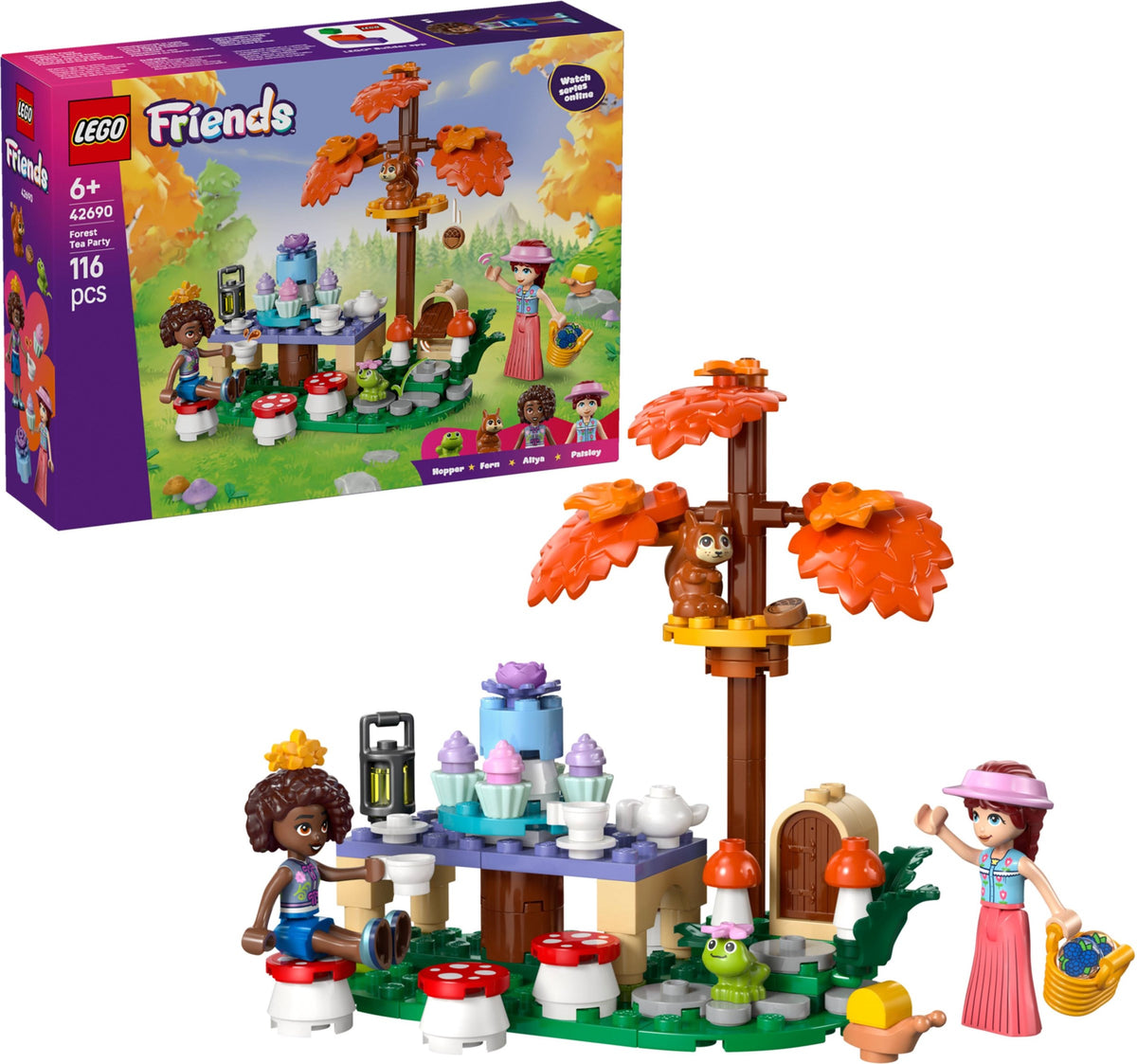 LEGO Friends 42690 tea party nella foresta