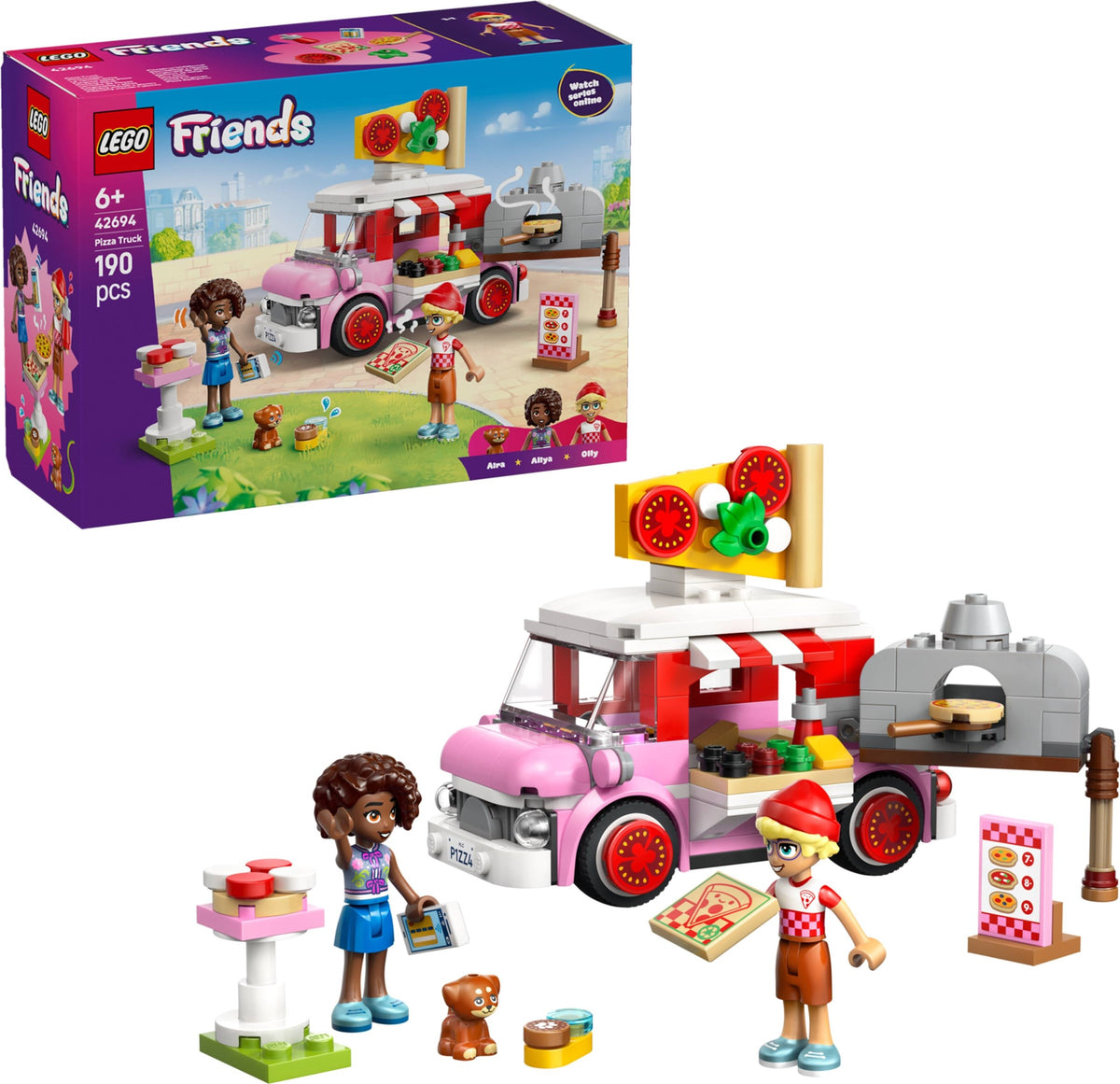 LEGO Friends 42694 furgone delle pizze