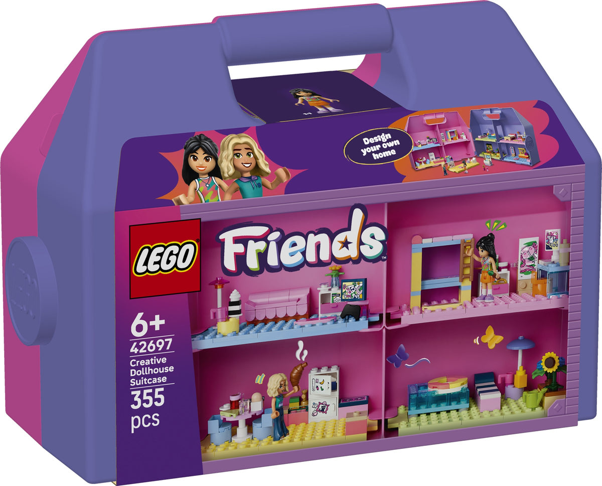 LEGO Friends 42697 valigetta creativa casa delle bambole