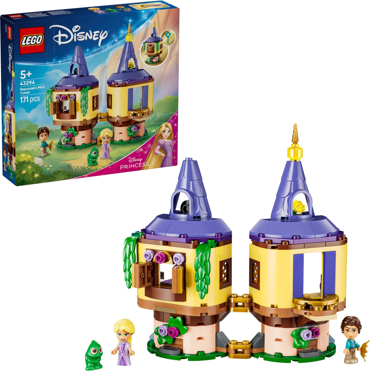 LEGO Disney Princess 43294 la mini-torre di rapunzel