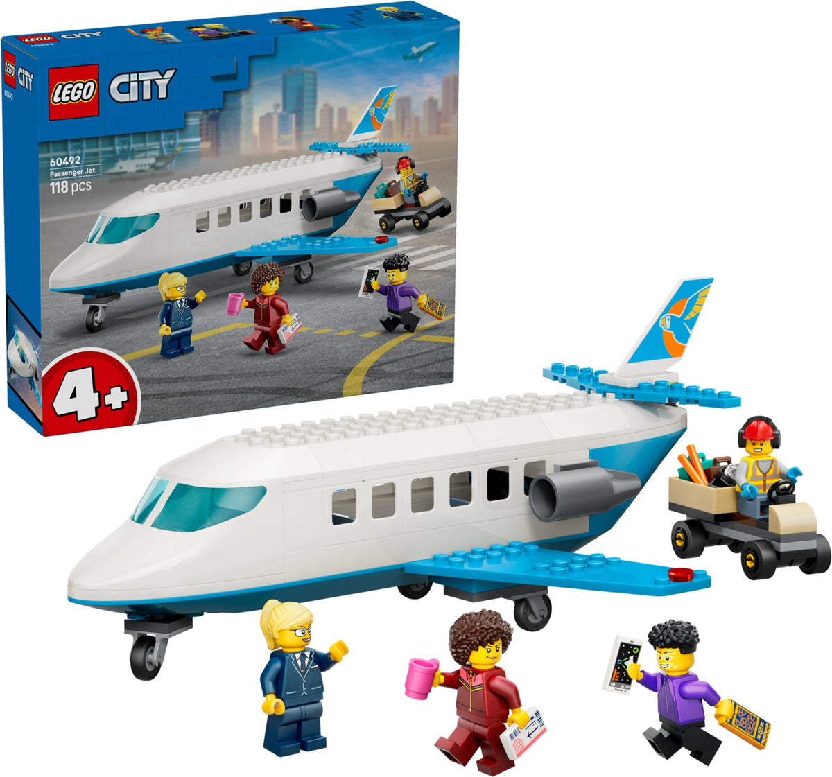 LEGO City 60492 jet passeggeri